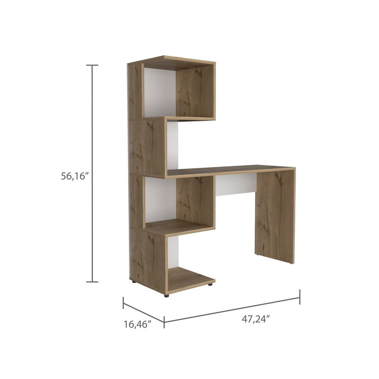Escritorio Vik Duna 120 cm con Entrepaños - Escritorios | Bylmo