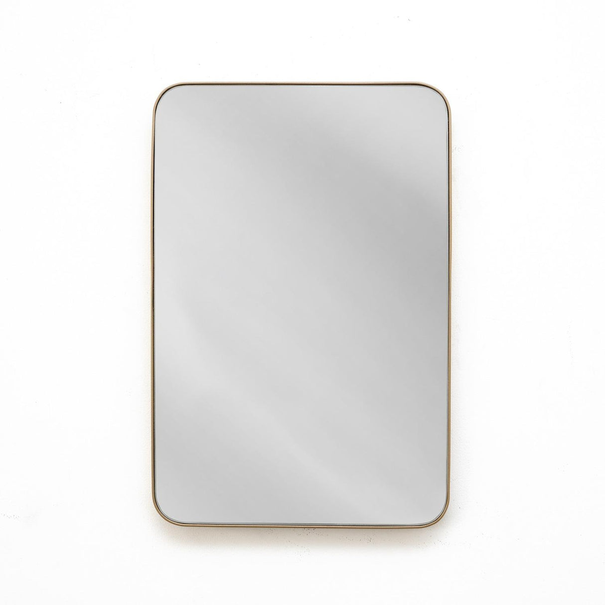 Espejo de Pared Salamanca Dorado 80x110cm Rectangular con Marco Metalico - Espejos Decorativos | Bylmo