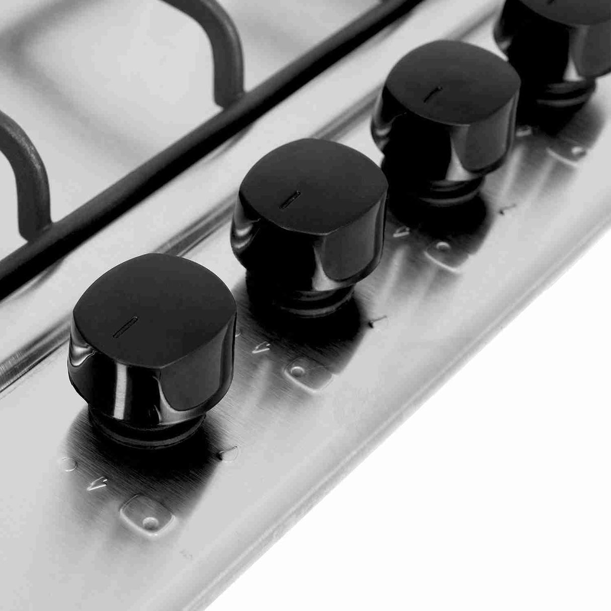 Estufa de Empotrar Challenger Acero 51x59cm de Cuatro Quemadores - Electrodomesticos | Bylmo