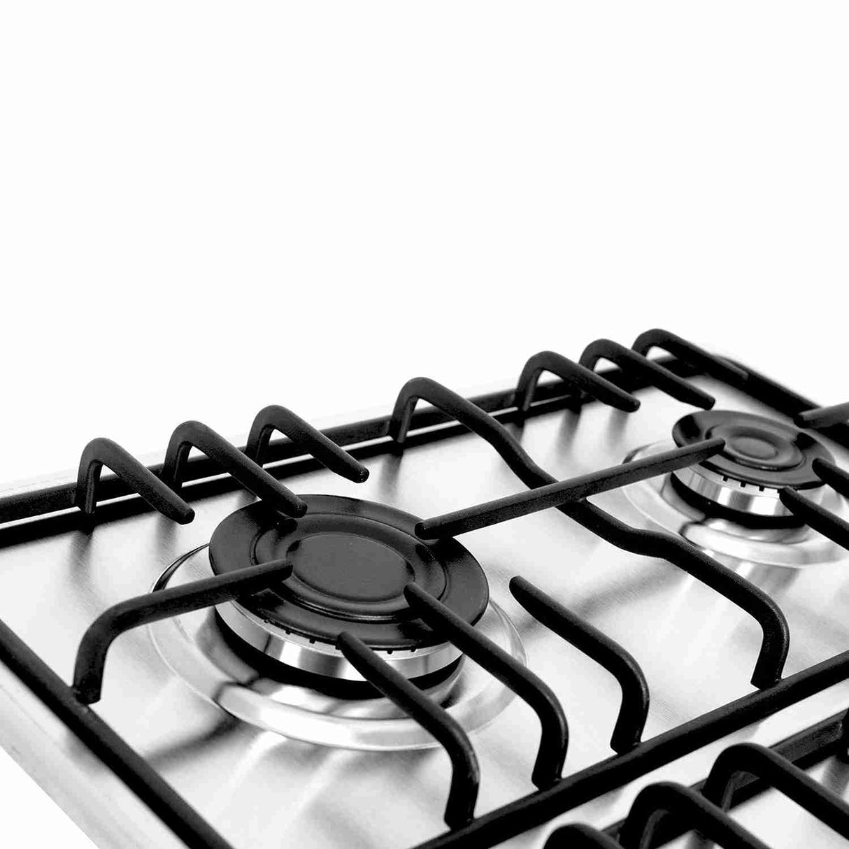 Estufa de Empotrar Challenger Acero 51x59cm de Cuatro Quemadores - Electrodomesticos | Bylmo