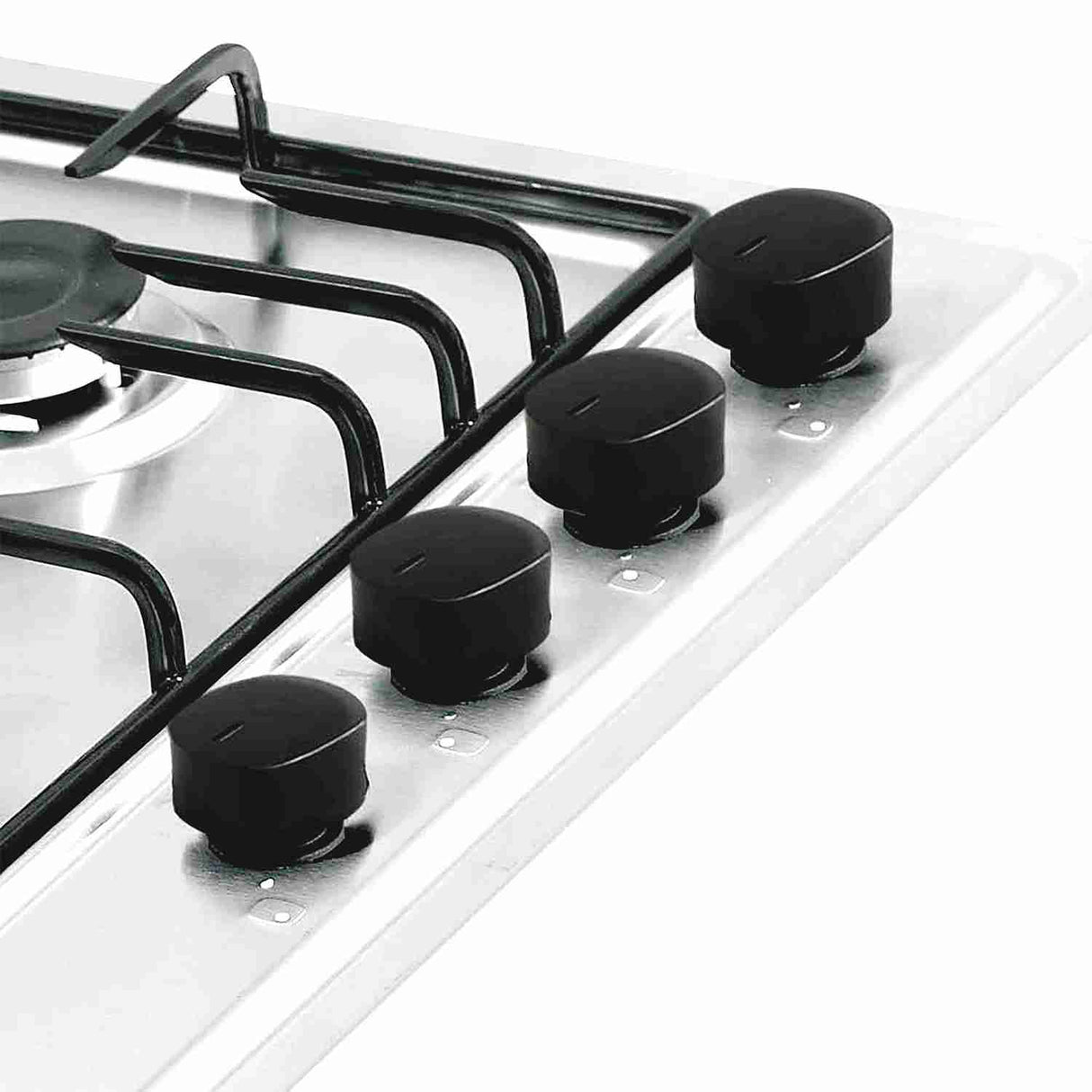 Estufa de Empotrar Challenger Acero 53x65cm de Cuatro Quemadores - Electrodomesticos | Bylmo