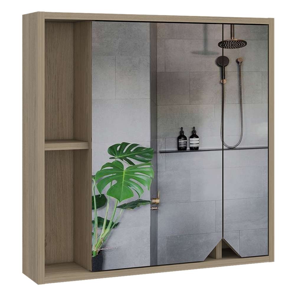 Gabinete Ara Rovere 60 cm con Espejo y Entrepaños - Gabinetes | Bylmo