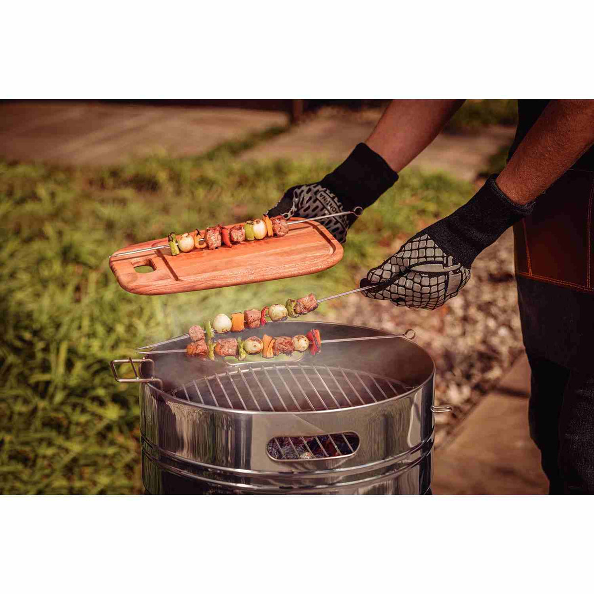 Guantes Churrasco Black 02 Resistentes al Calor Negro - Utensilios y Accesorios | Bylmo