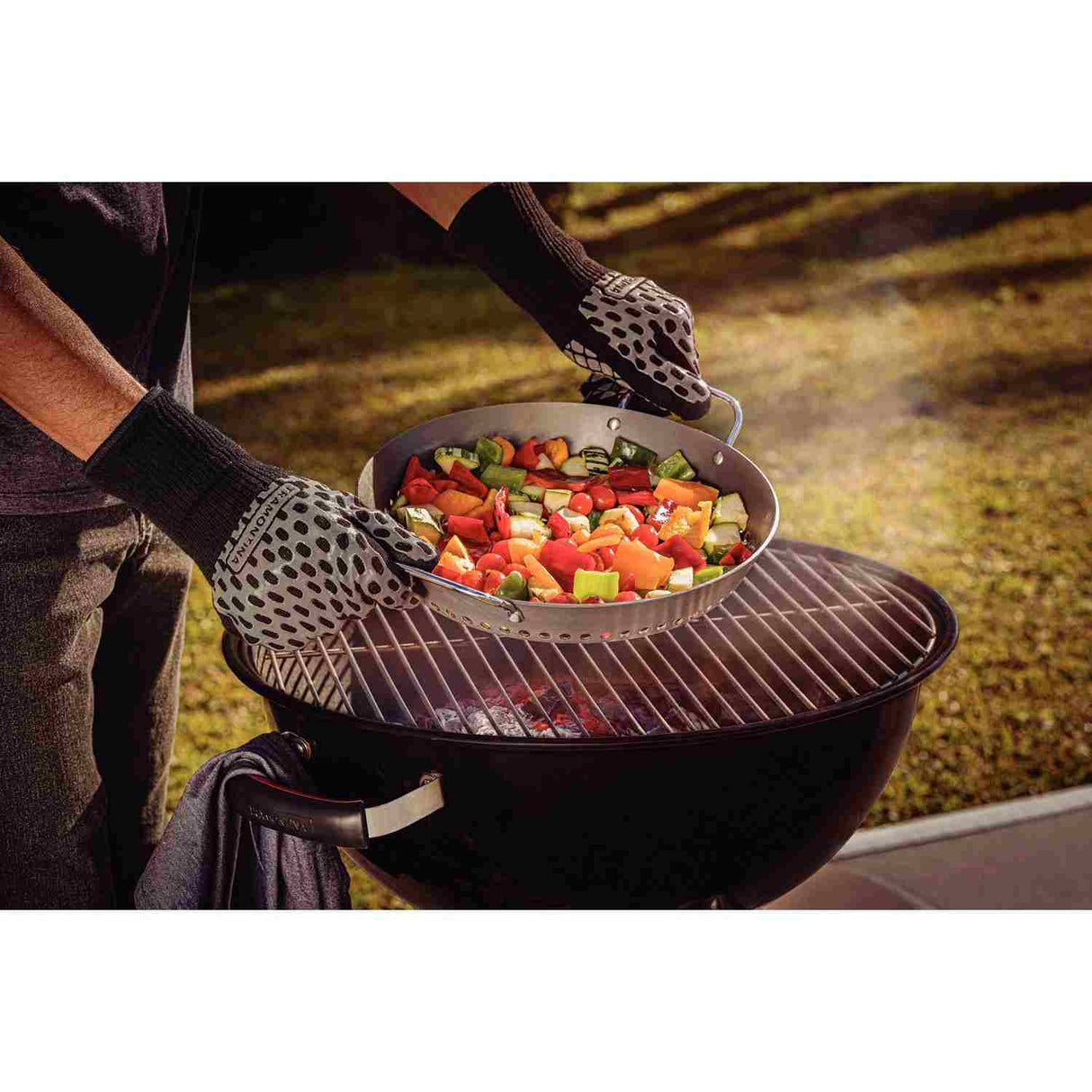 Guantes Churrasco Black 02 Resistentes al Calor Negro - Utensilios y Accesorios | Bylmo