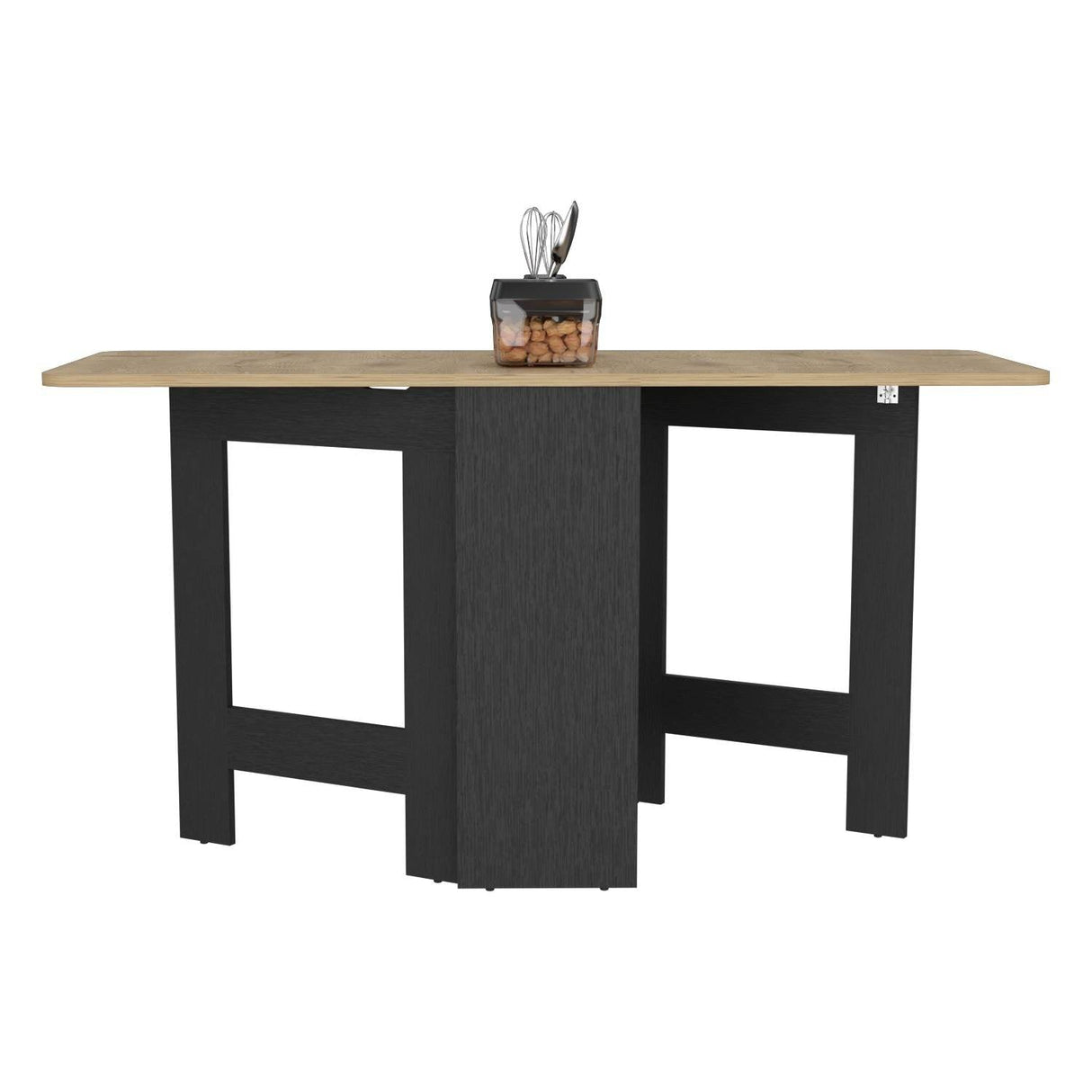 Mesa Auxiliar Gateleg Wengue 60x79cm Rectangular Plegable - Mesas Auxiliares | Bylmo