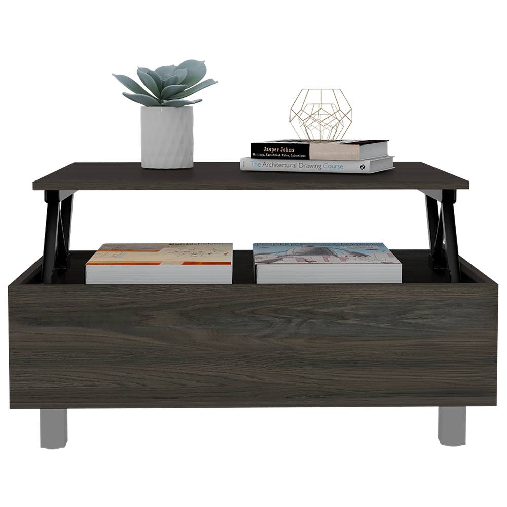 Mesa Gambia Carbón 80 cm Transformable - Mesas | Bylmo