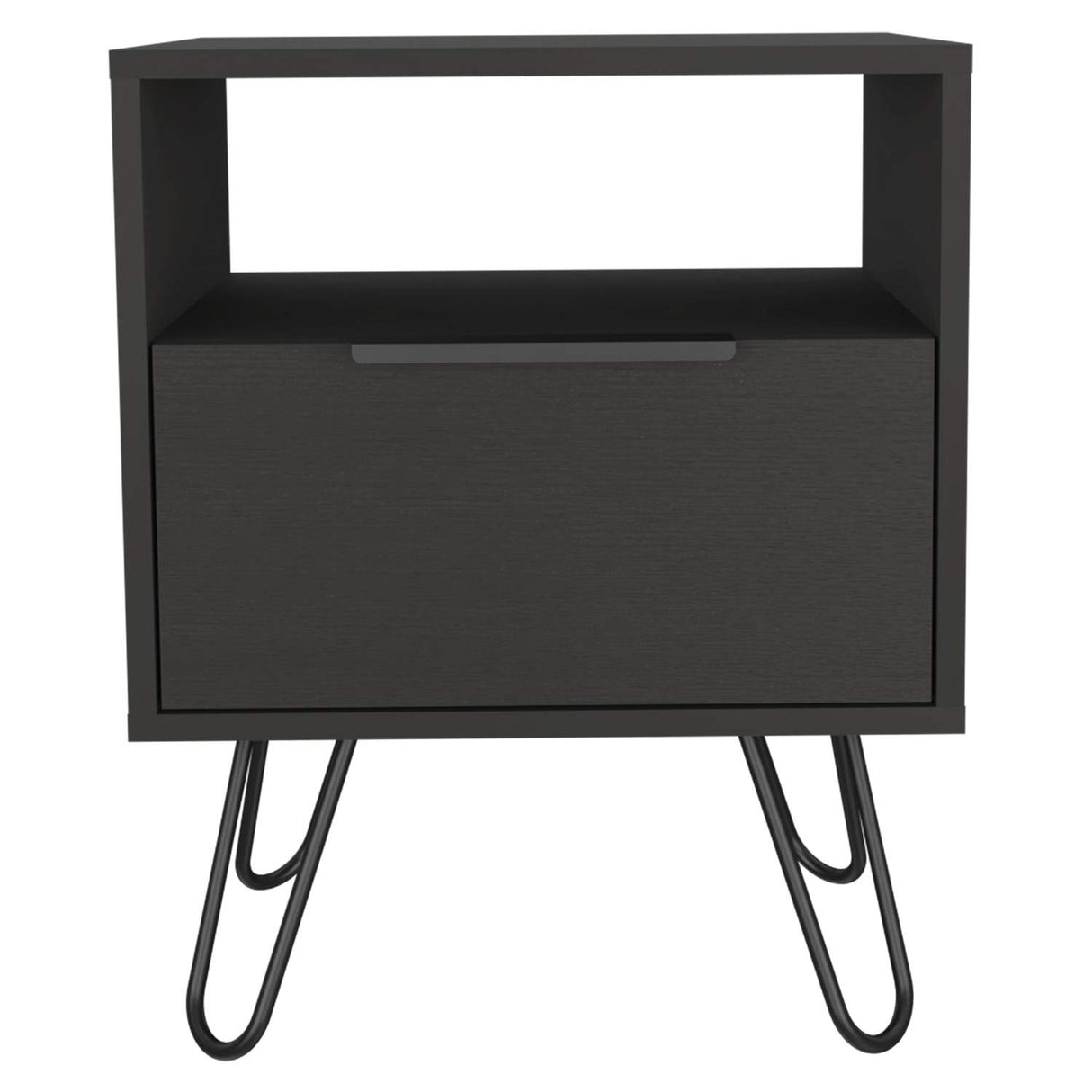 Mesa de Noche Augusta Duna 45x57cm con Un Compartimiento y con Una Puerta - Mesas de Noche | Bylmo