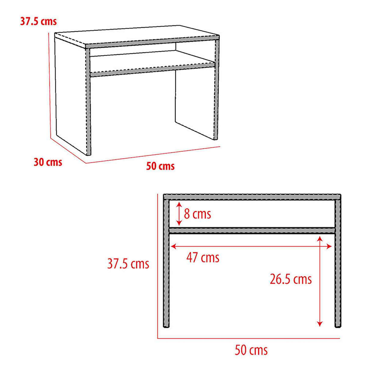 Mesa de Noche Tolosa Duna 38 cm Minimalista - Mesas de Noche | Bylmo