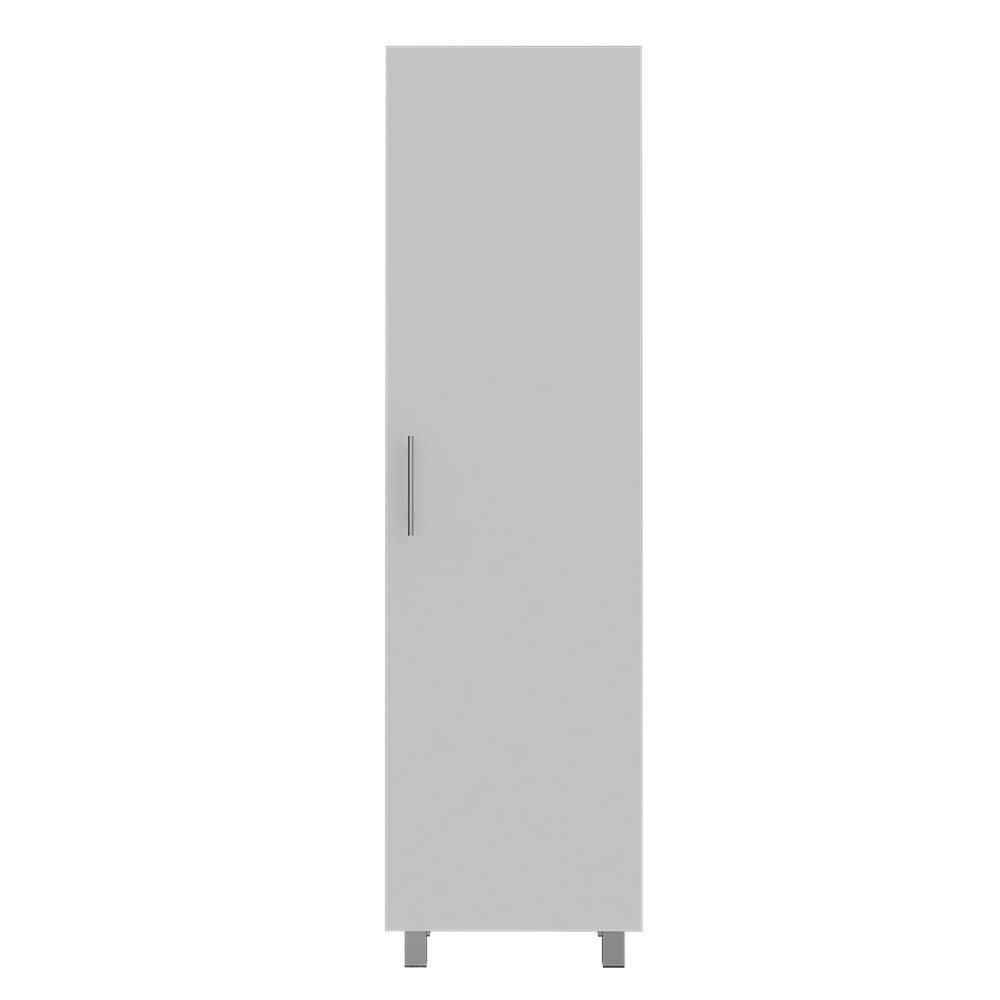 Alacena Maceo Plus Blanco 50x180cm con Una Puerta - Muebles Organizadores | Bylmo