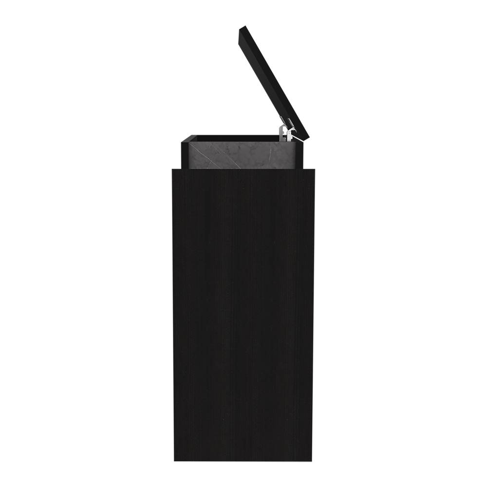 Mueble Auxiliar Allegra Wengue y Onix 26 cm con Una Puerta - Gabinetes | Bylmo