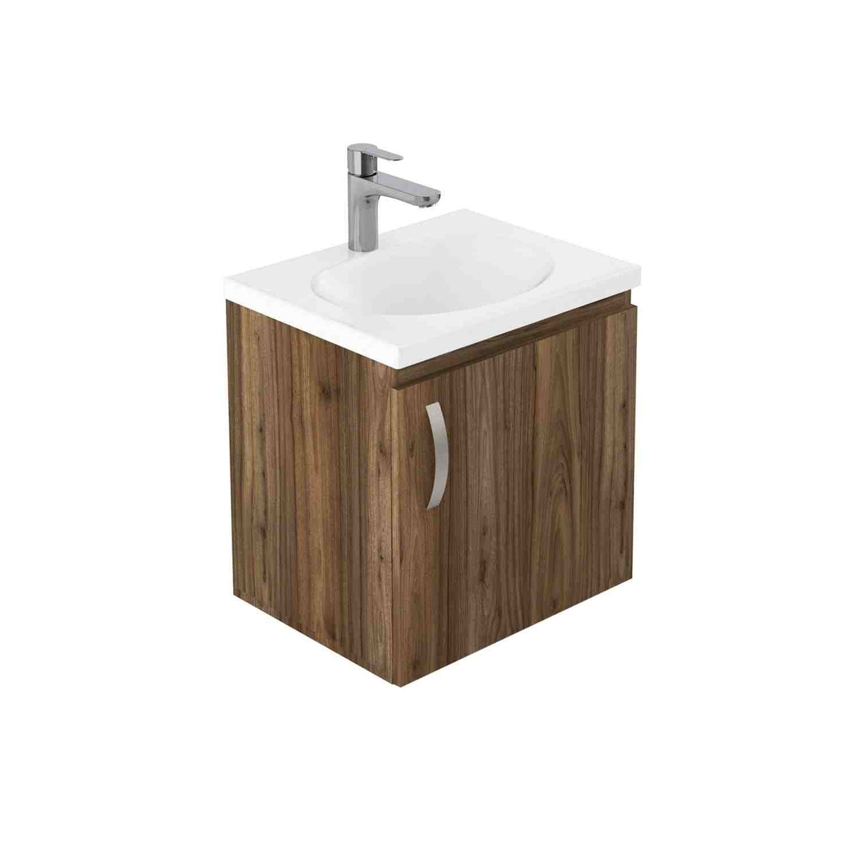 Mueble para Baño Eco Gracia y Sikuani 48 cm Flotante con Lavamanos - Muebles para Baño | Bylmo