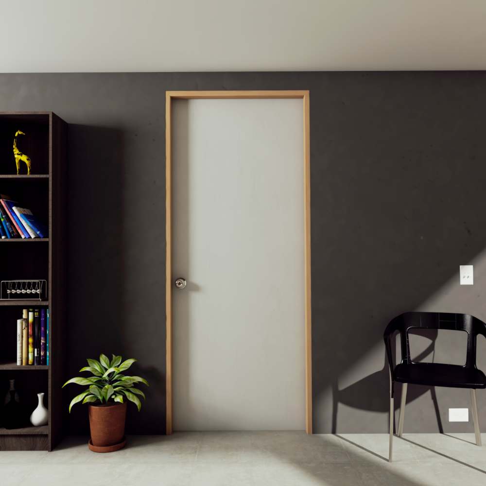 Puerta Prepintada 90 cm Derecha - Puertas | Bylmo