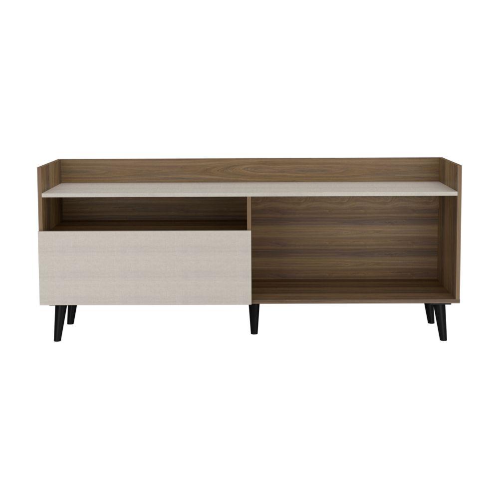 Rack Circe Expreso y Lino 161 cm con Un Cajón - Muebles para TV | Bylmo