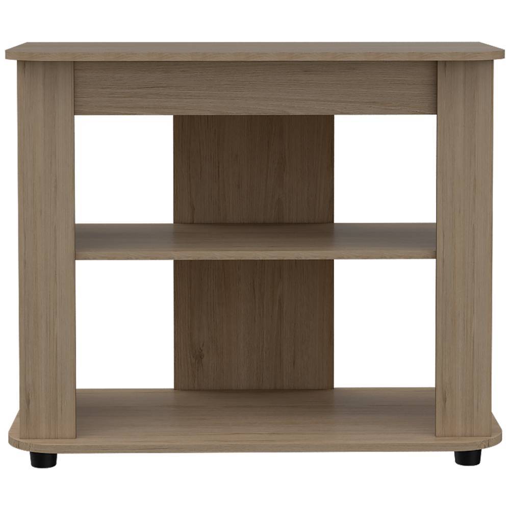 Rack de TV Maori Rovere 90x75cm Para TV Hasta 40 Pulgadas sin Cajones y con Patas - Muebles para TV | Bylmo