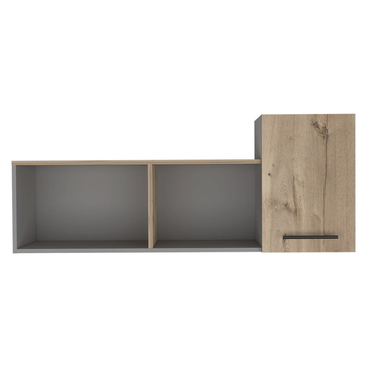 Repisa Newport Duna 122x41cm Rectangular con Dos Entrepaños - Repisas y Percheros | Bylmo