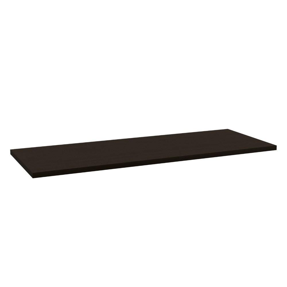 Caja Entrepaños organizadores x 6 wengue 80x1.5cm Rectangular con Un Entrepaño - Repisas y Percheros | Bylmo