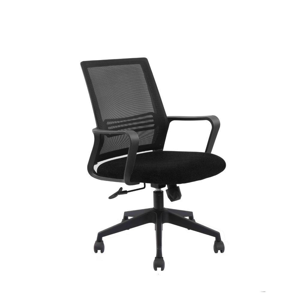 Silla Flavio Negro 58 cm con Altura Regulable - Sillas | Bylmo