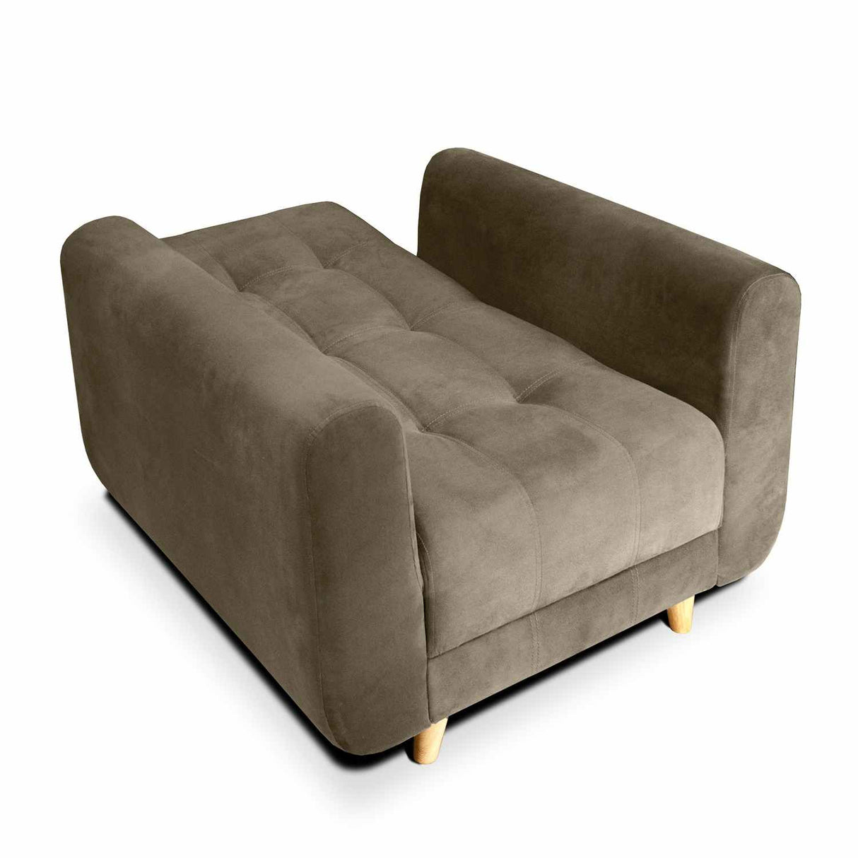 Silla Poltrona Archer Camel 85x90cm De Un Puesto Reclinable con Apoya Brazos - Sofas y Poltronas | Bylmo