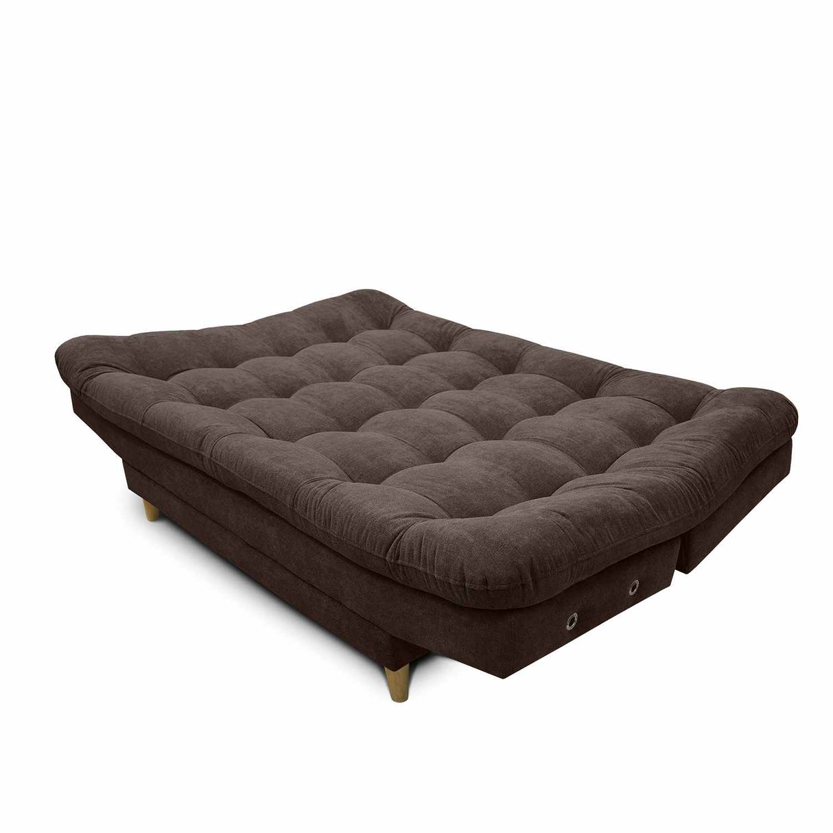 Sofá Cama Carvallo Cafe 185x100cm De 3 Puestos Reclinable con Apoya Brazos - Sofas y Poltronas | Bylmo
