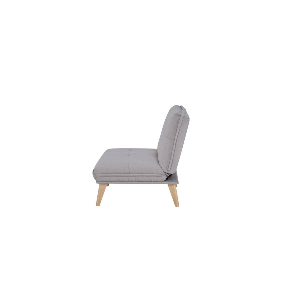 Sofa Cama Milan Gris Claro 95 cm - Sofas | Bylmo