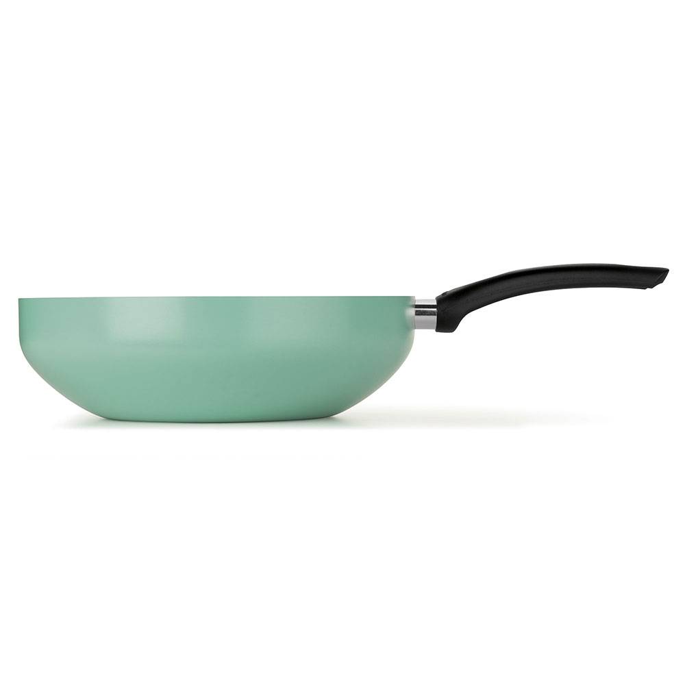 Wok Weeton Aluminio 28 cm Antiadherente Azul Aguamarina - Ollas y Sartenes | Bylmo