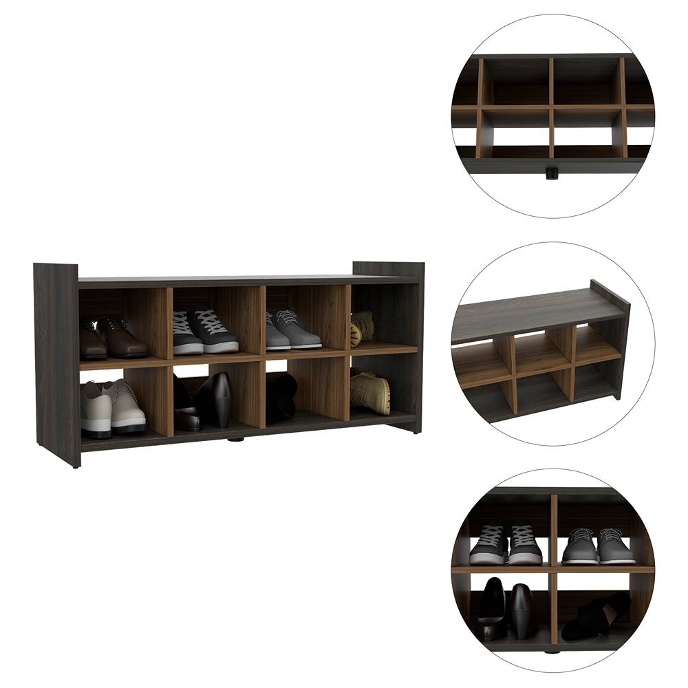 Zapatero Gales y Carbón 100 cm - Closets | Bylmo