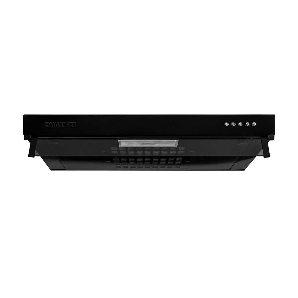Campana Dark 60 cm Negro Horizontal - Electrodomesticos | Bylmo