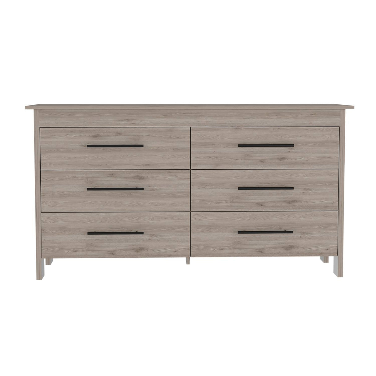 Cómoda HMS Ceniza 149.5x80.6cm De Tres Hileras con Tres Cajones - Cajoneras y Comodas | Bylmo