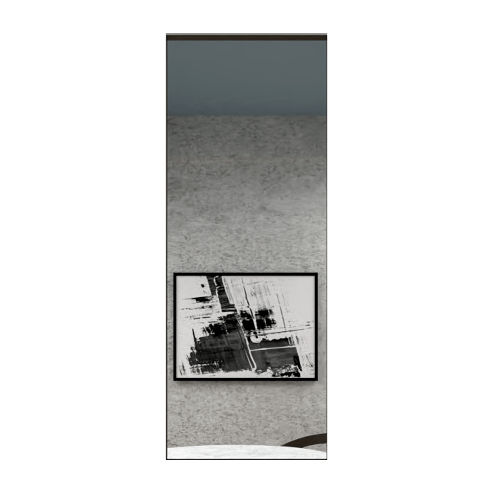 Espejo de Baño Galena negro 110x40cm Rectangular - Espejos Decorativos | Bylmo