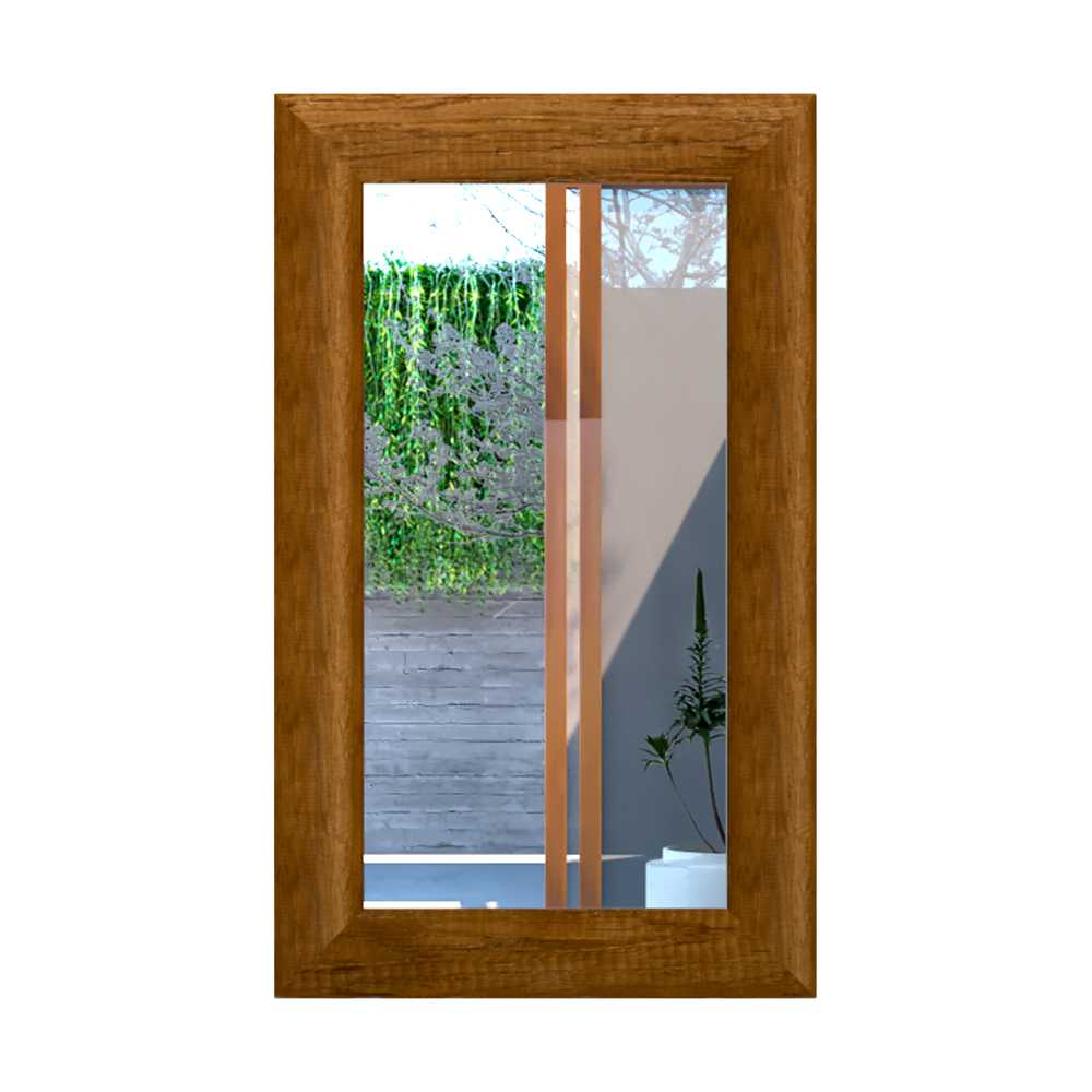 Espejo Marsala Rectangular 60 cm x 100 cm Plateado - Espejos Decorativos | Bylmo
