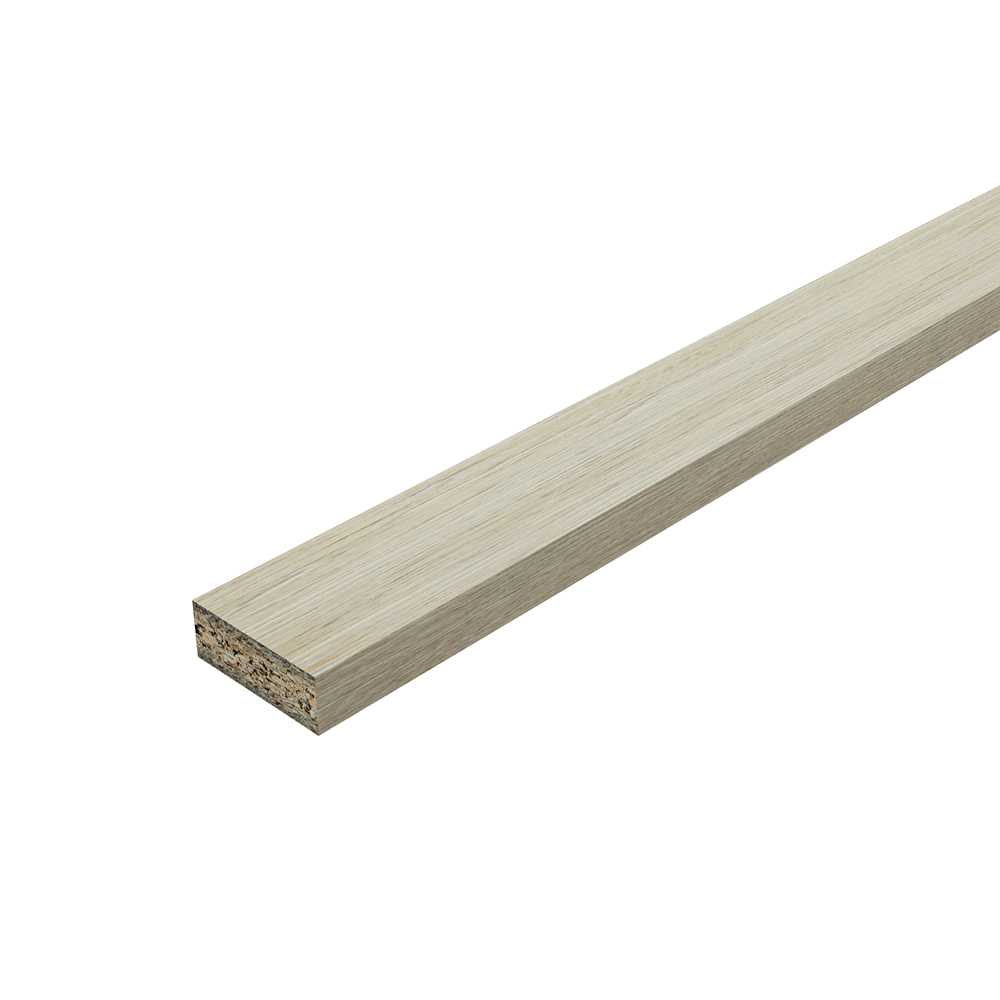 Moldura Nube Blanco 1.5 x 4 x 240 cm de Interior - Puertas | Bylmo