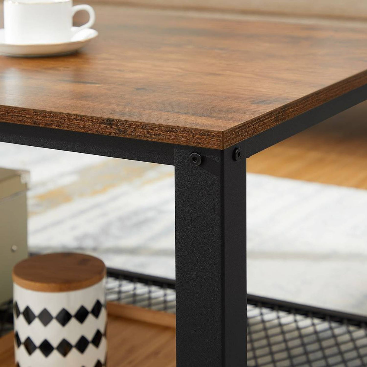 Mesa de Centro SIN COLOR 106x45cm Rectangular y con Compartimientos - Mesas de Centro | Bylmo