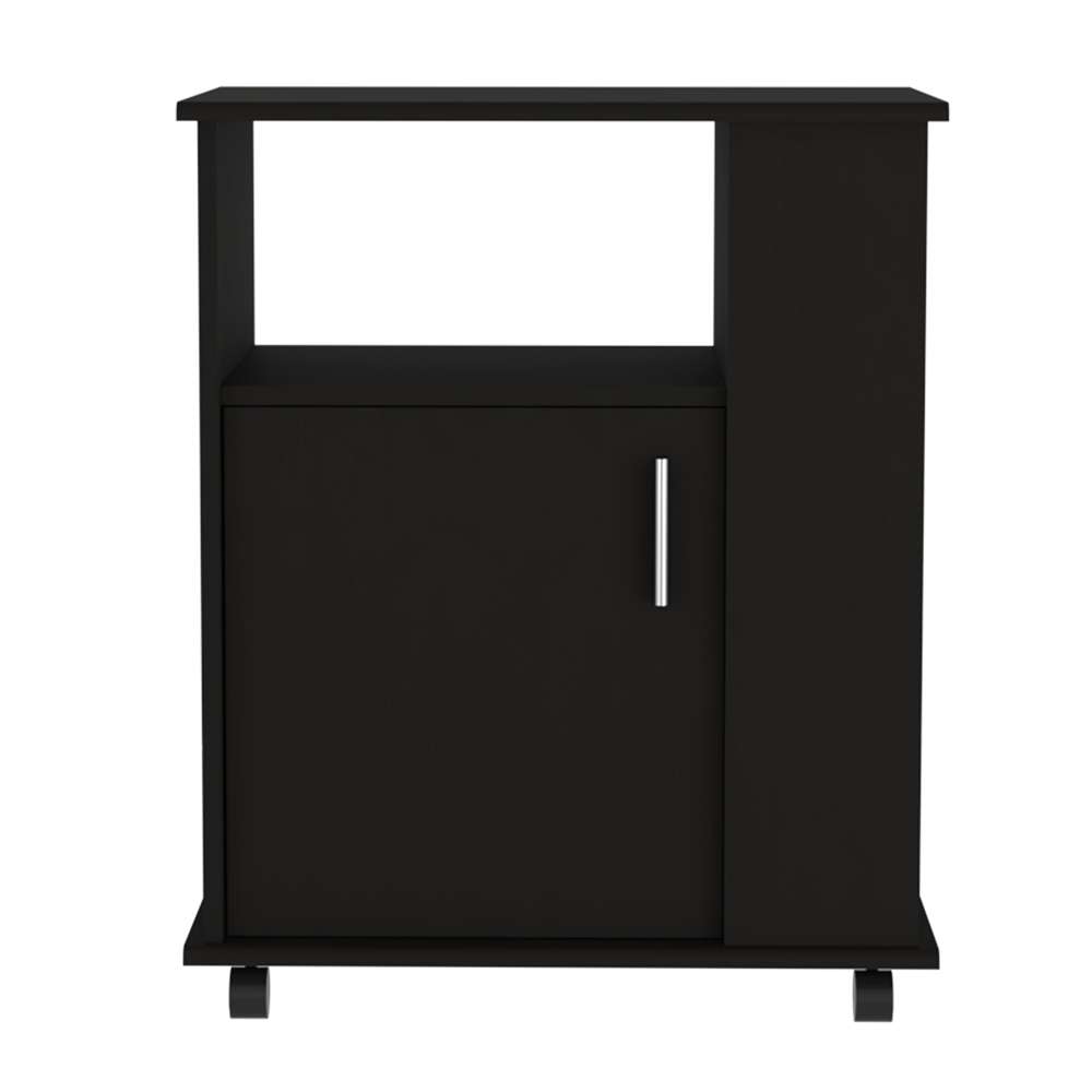 Módulo Para Microondas Kat Wengue 60 cm con Entrepaños - Alacenas y Muebles Microondas | Bylmo