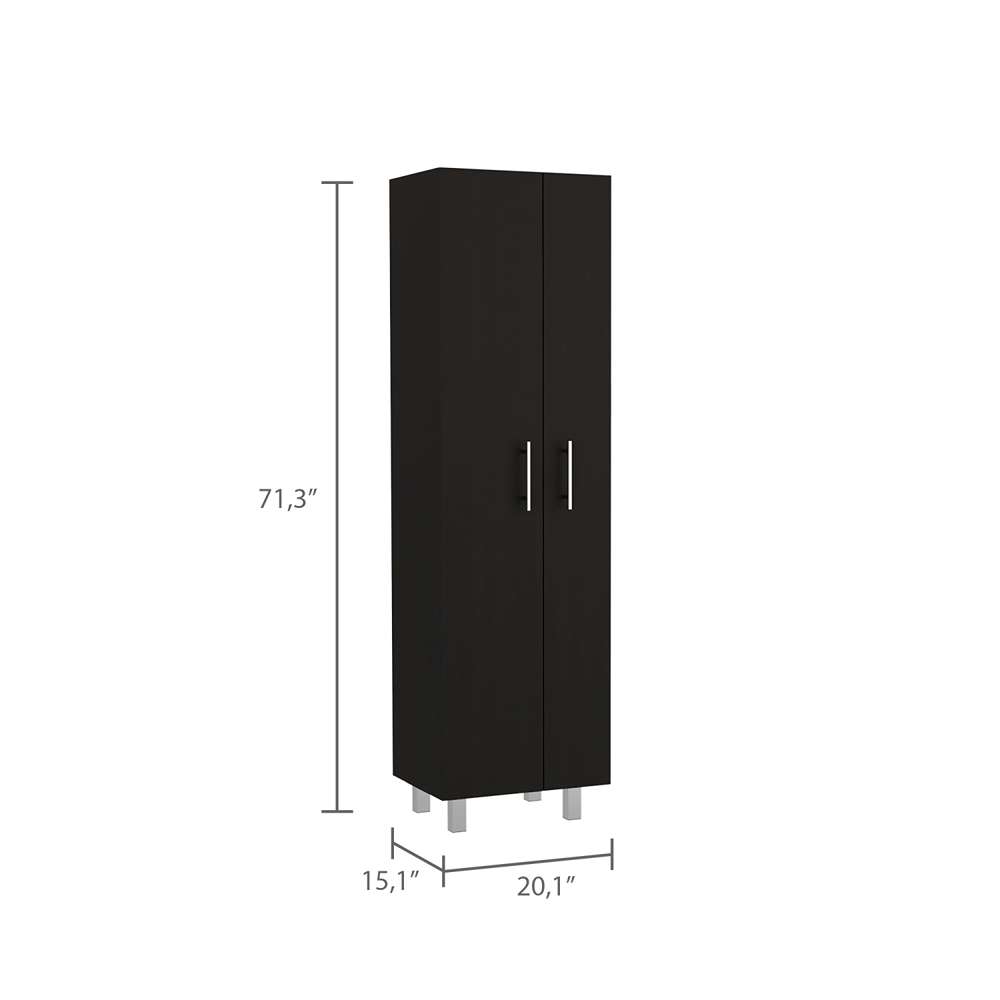 Mueble de Aseo Nala Wengue 50x50cm con Dos Puertas - Muebles de Aseo y Ropas | Bylmo