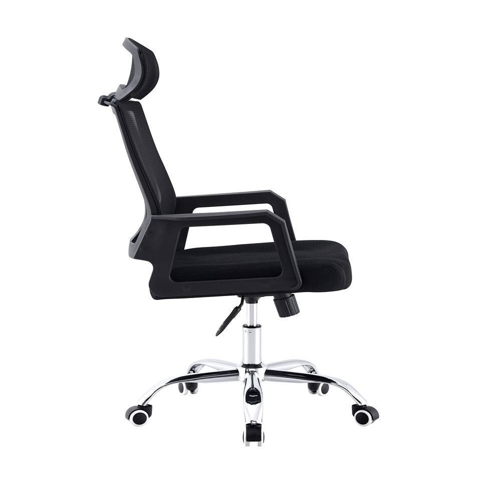 Silla Pc Negro 120 cm x 60 cm Ajustable - Sillas de Oficina | Bylmo