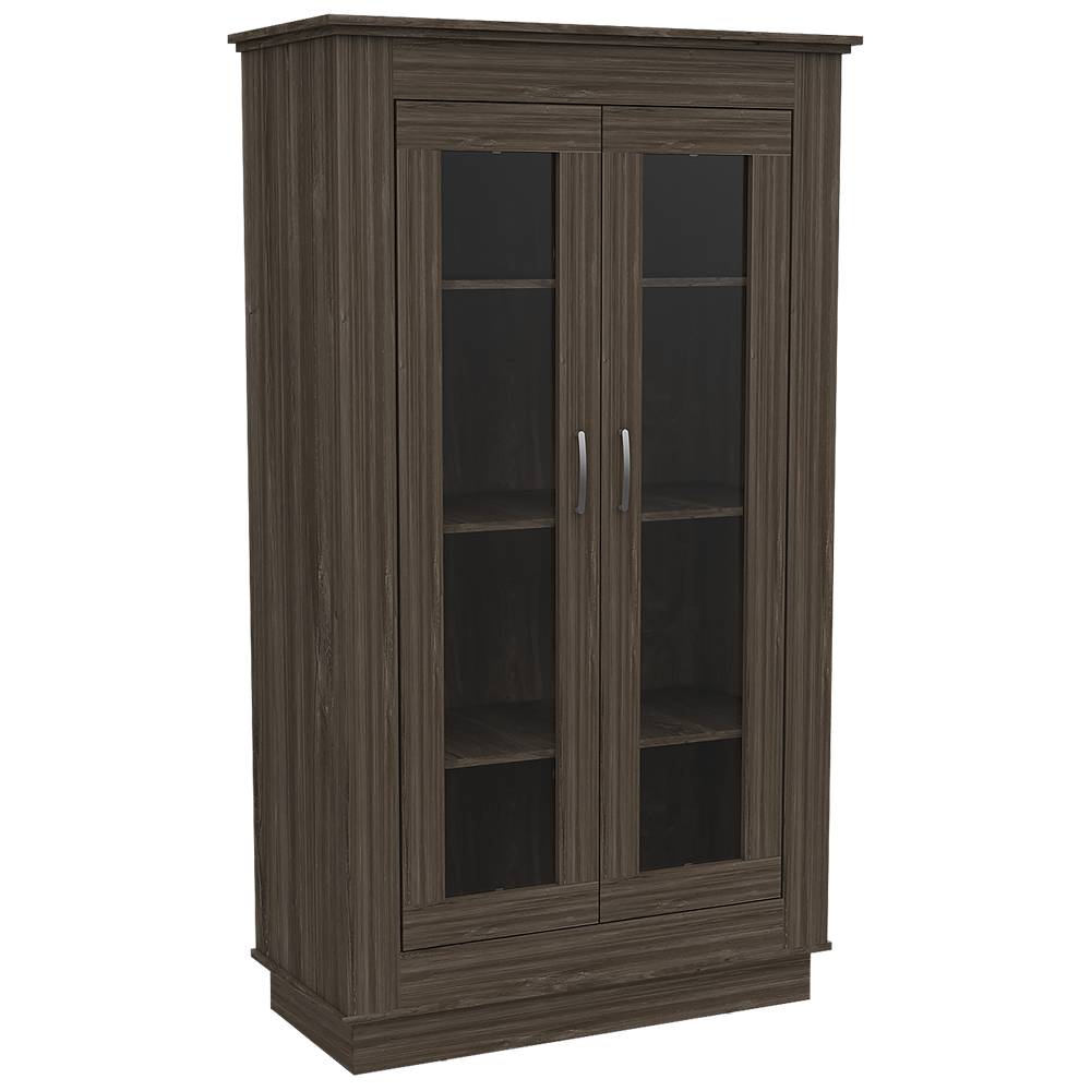 Vitrina Alcamo Siena 103x180cm con Cuatro Compartimientos - Bibliotecas | Bylmo