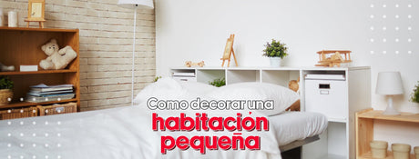 ¿Cómo decorar una habitación pequeña? 3 tips para aprovechar el espacio al máximo - Bylmo