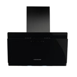 Campana Península Challenger Negro 95x52.5cm 110 Voltios de Tres Velocidades con Pantalla Digital y con Filtro de Carbón - CAMPANAS Y EXTRACTORES | Bylmo