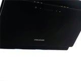 Campana Península Challenger Negro 95x52.5cm 110 Voltios de Tres Velocidades con Pantalla Digital y con Filtro de Carbón - CAMPANAS Y EXTRACTORES | Bylmo