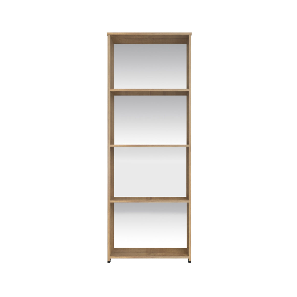 Biblioteca Amaretto 60x162cm con Cuatro Compartimientos - Bibliotecas y Estanterías | Bylmo