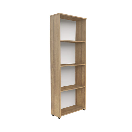 Biblioteca Amaretto 60x162cm con Cuatro Compartimientos - Bibliotecas y Estanterías | Bylmo