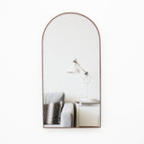 Espejo de Pared Ibiza Cobre 60x120cm Arco Superior con Marco Metalico - ESPEJOS DE PARED | Bylmo