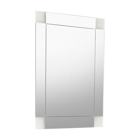 Espejo de Baño Genova Plateado 50x70cm Rectangular con Biselado - Espejos de Baño | Bylmo