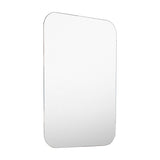 Espejo de Baño Pompe Plateado 60x90cm Rectangular con Biselado - Espejos de Baño | Bylmo