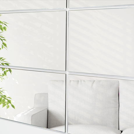 Espejo de Baño Siena Plateado 60x24cm Rectangular con Biselado - Espejos de Baño | Bylmo