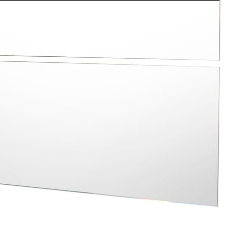 Espejo de Baño Siena Plateado 60x24cm Rectangular con Biselado - Espejos de Baño | Bylmo