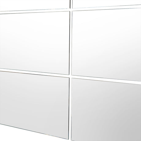 Espejo de Baño Siena Plateado 60x24cm Rectangular con Biselado - Espejos de Baño | Bylmo