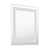 Espejo de Baño Torino Plateado 65x75cm Rectangular con Biselado - Espejos de Baño | Bylmo