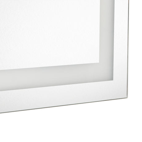 Espejo de Baño Torino Plateado 65x75cm Rectangular con Biselado - Espejos de Baño | Bylmo