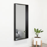 Espejo de Pared Trento Plateado 60x120cm Rectangular con Marco En Madera - Espejos Decorativos | Bylmo